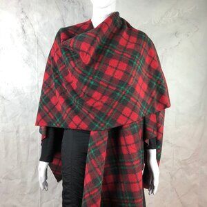 Women's poncho should wrap shawl Blanket Serape fall throw Shrug Ruana coverup